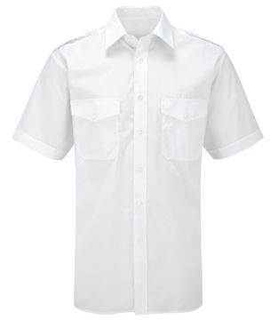 Picture of PILOT SHIRT WHITE S/S
